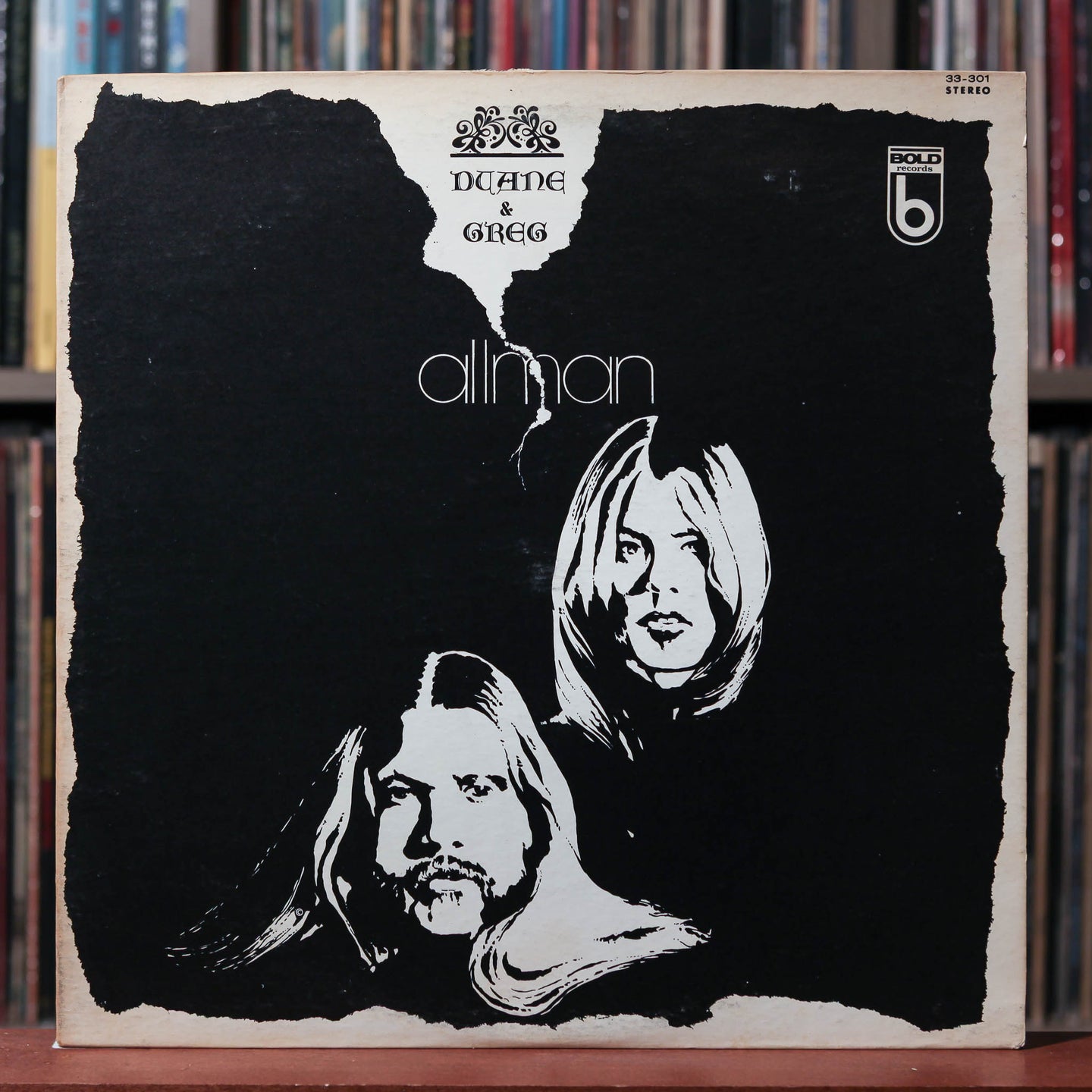 Duane And Gregg Allman - Duane And Gregg Allman - 1972 Bold Records, VG+/EX