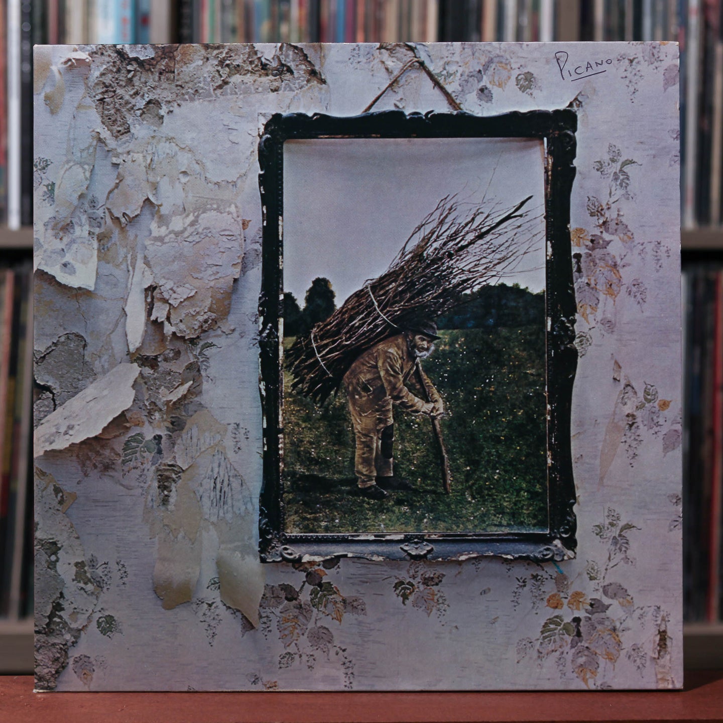 Led Zeppelin - IV/ZOSO - 1974 Atlantic, VG+/VG+