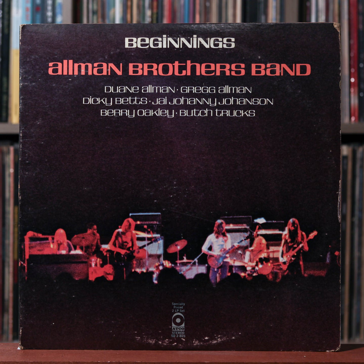 The Allman Brothers Band - Beginnings - 2LP 1973 ATCO Records, VG/VG
