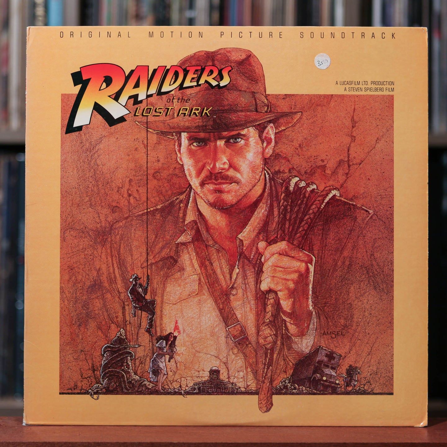 Raiders of the Lost Ark - Soundtrack - RARE Promo - 1981 Columbia - VG+/VG