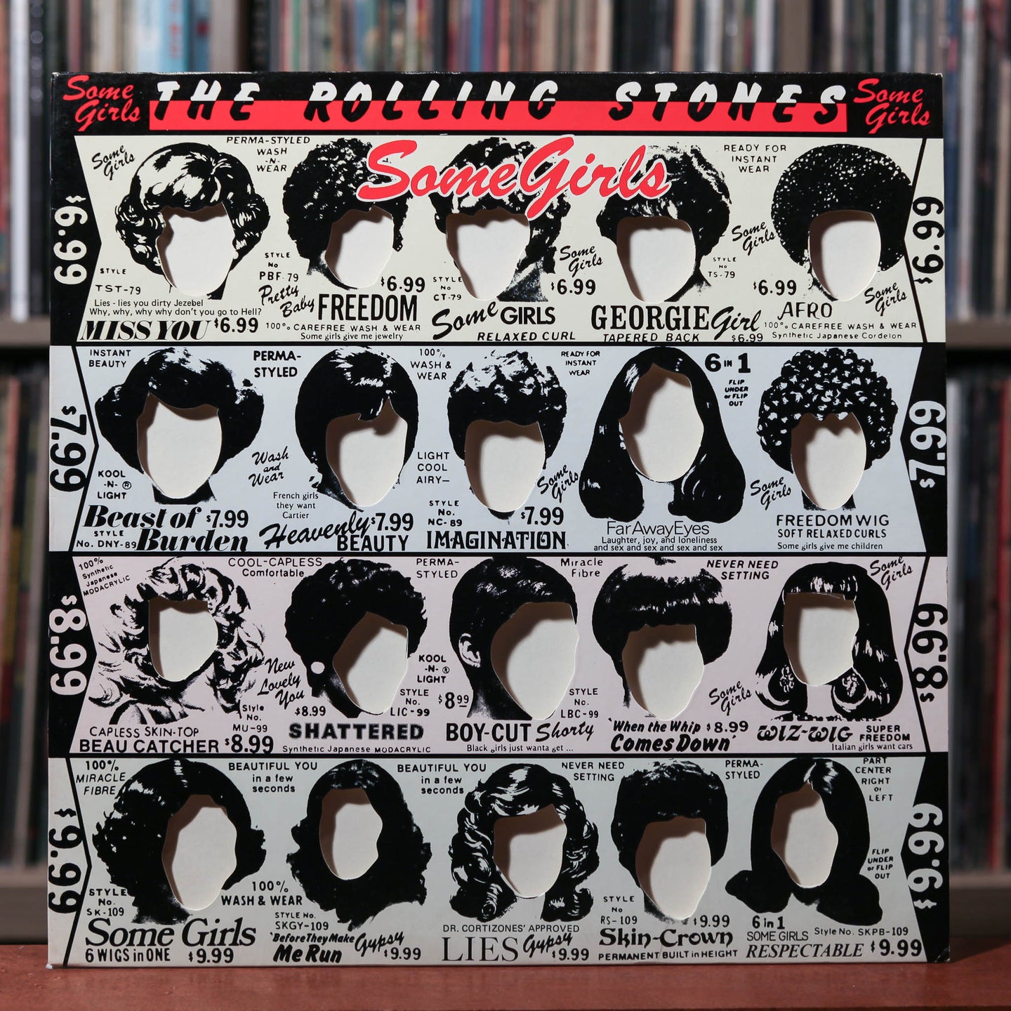 The Rolling Stones - Some Girls - Censored Version - 1978 Rolling Stones, VG+/Strong VG
