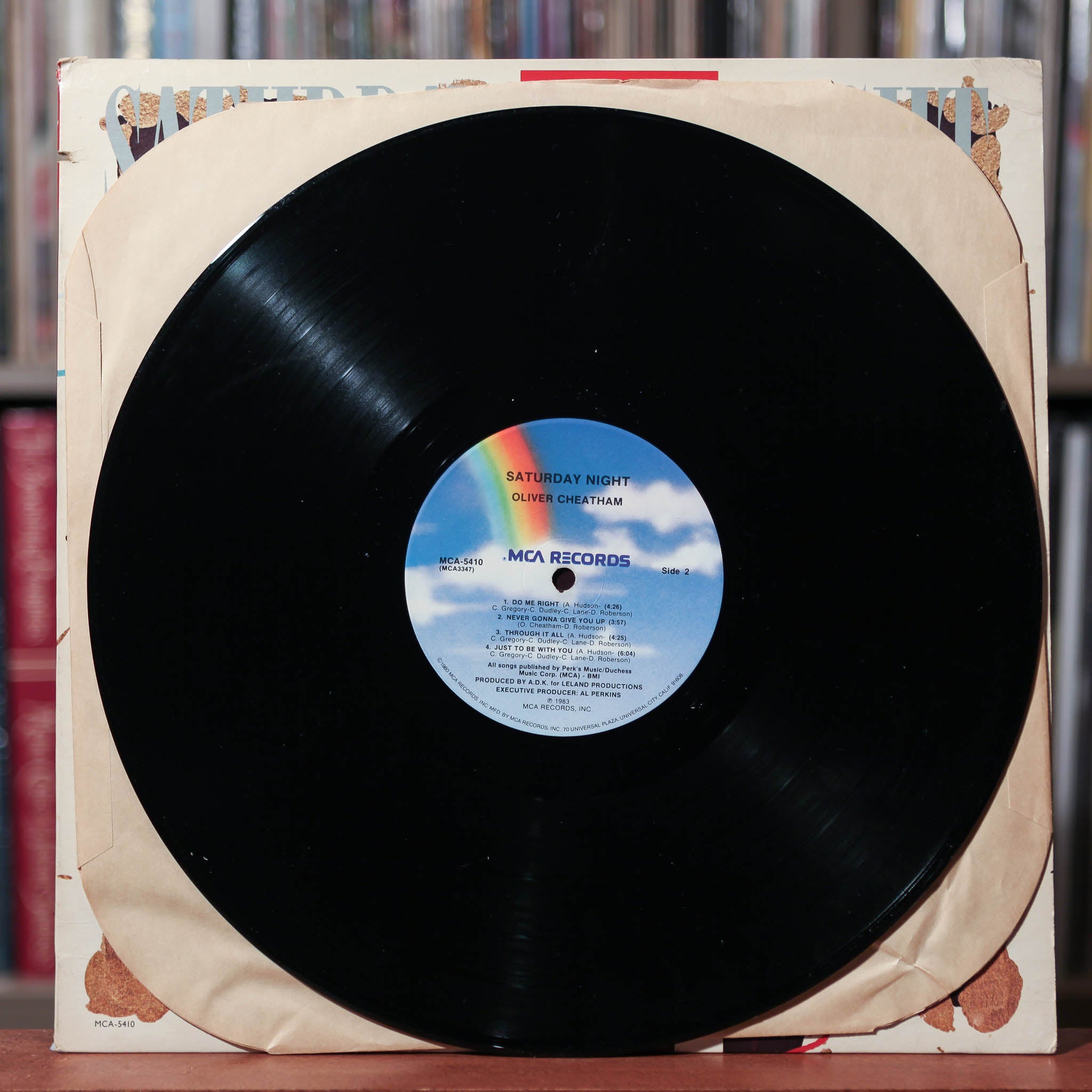 Oliver Cheatham - Saturday Night - 1983 MCA, VG+/VG+