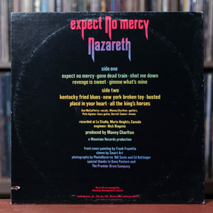 Nazareth - Expect No Mercy - 1978 A&M, VG+/VG+