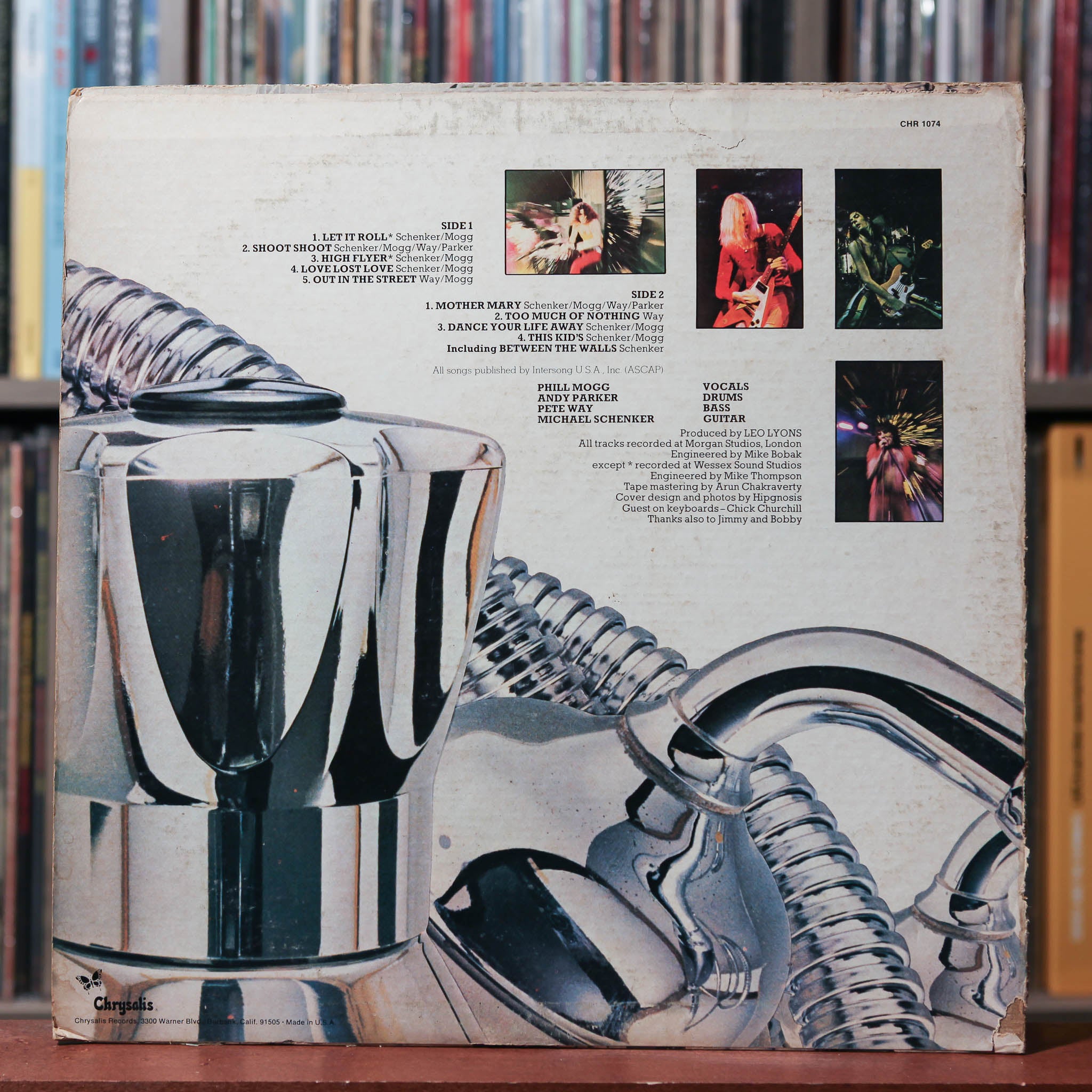 UFO - Force It - 1975 Chrysalis, VG/VG