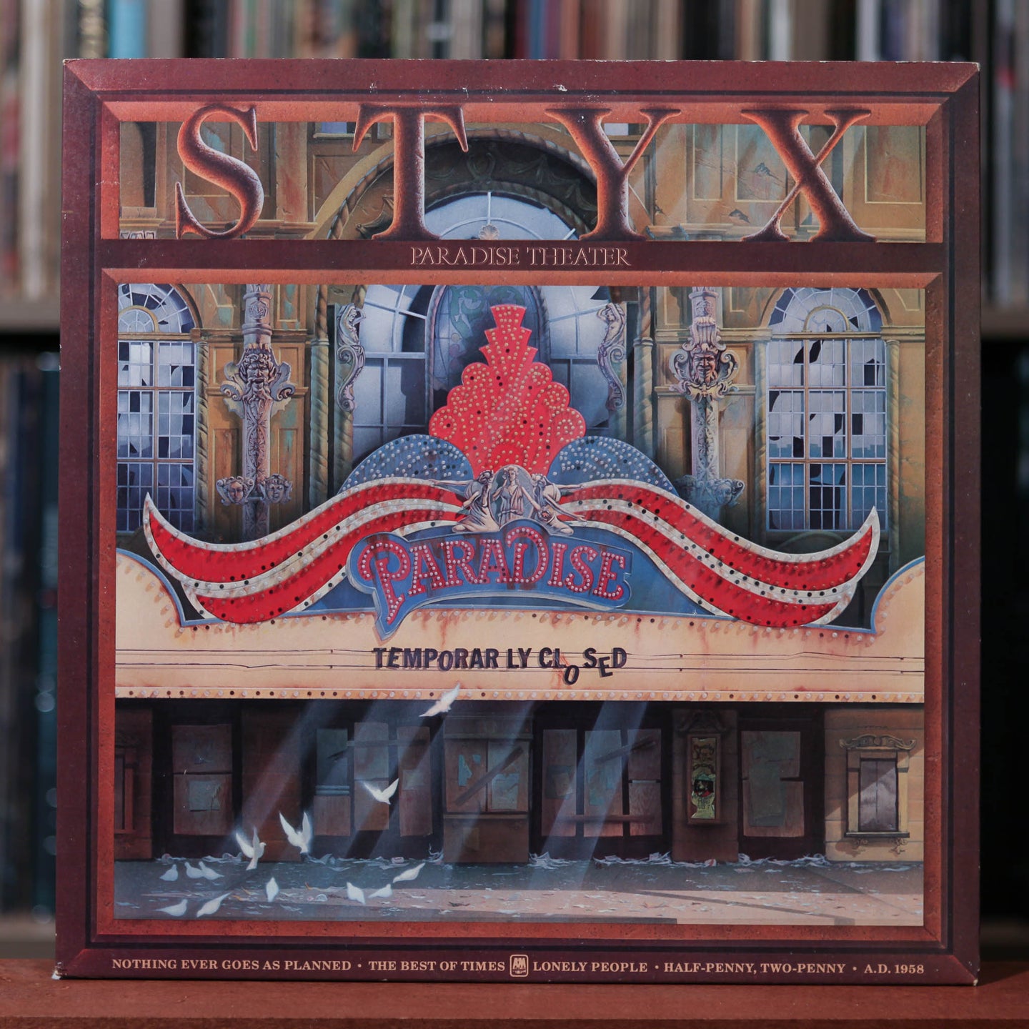 Styx - Paradise Theater- 1980 A&M, VG+/VG+
