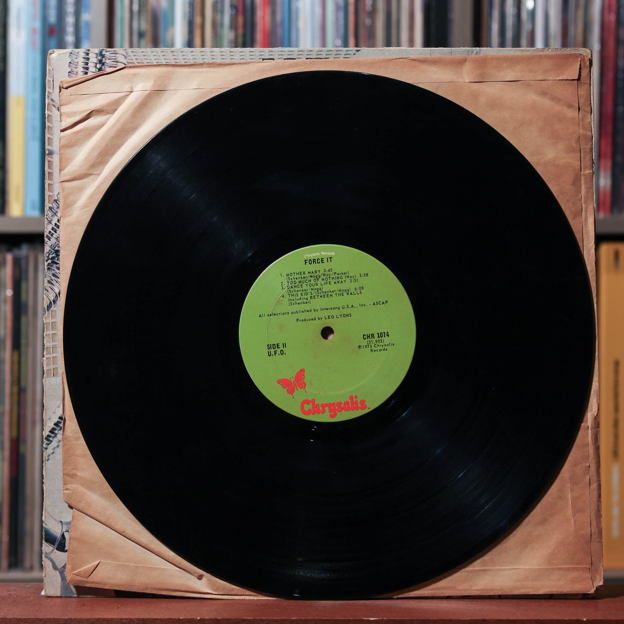 UFO - Force It - 1975 Chrysalis, VG/VG