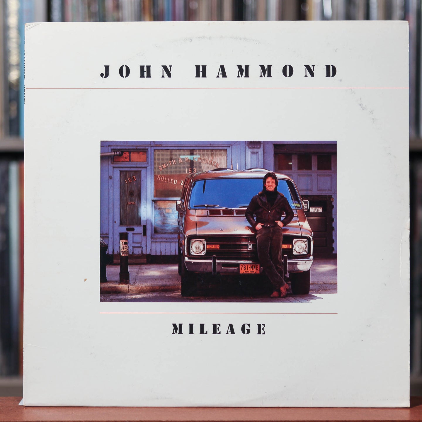 John Hammond - Mileage - 1980 Rounder Records, VG+/EX