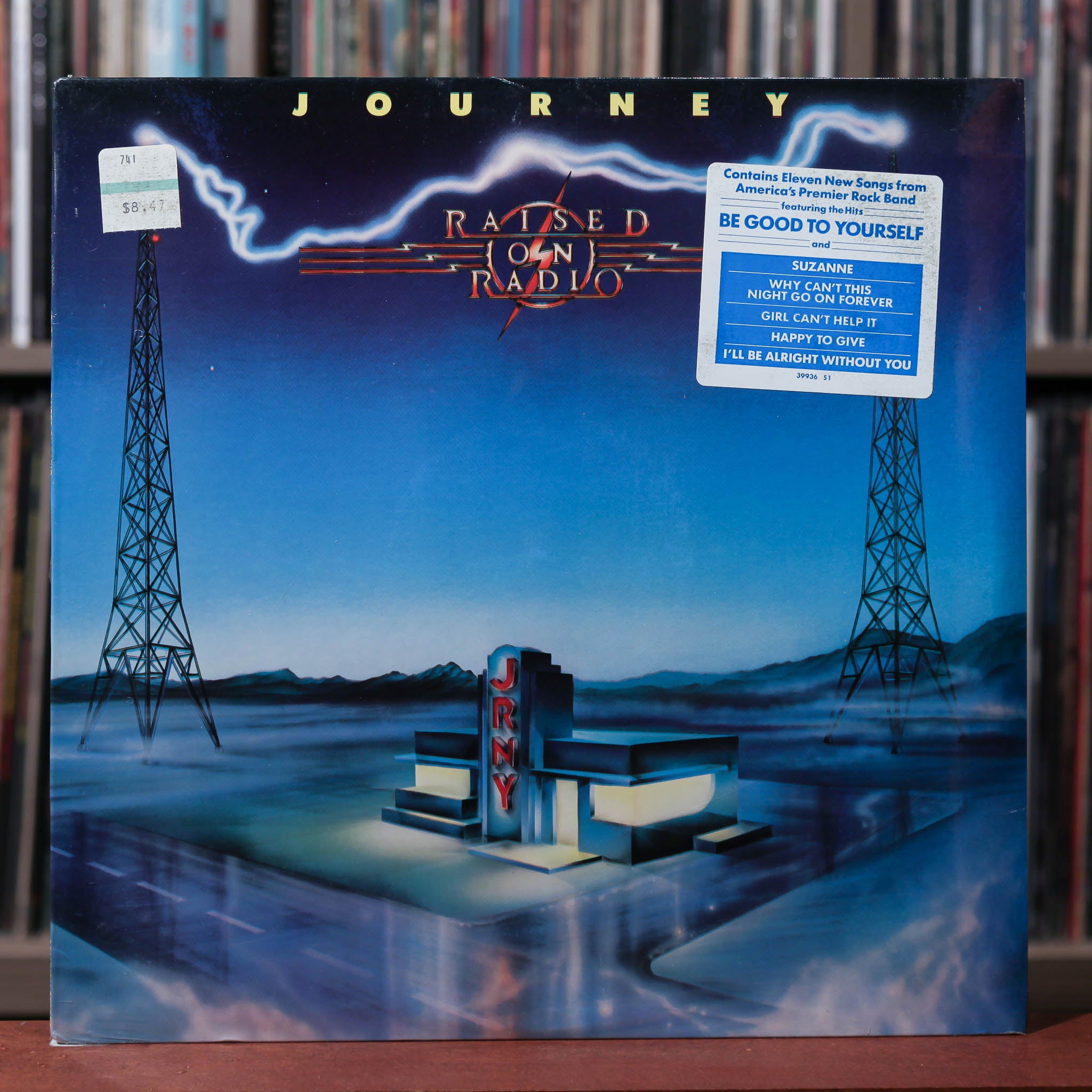 Journey - Raised On Radio - 1986 Columbia, SEALED