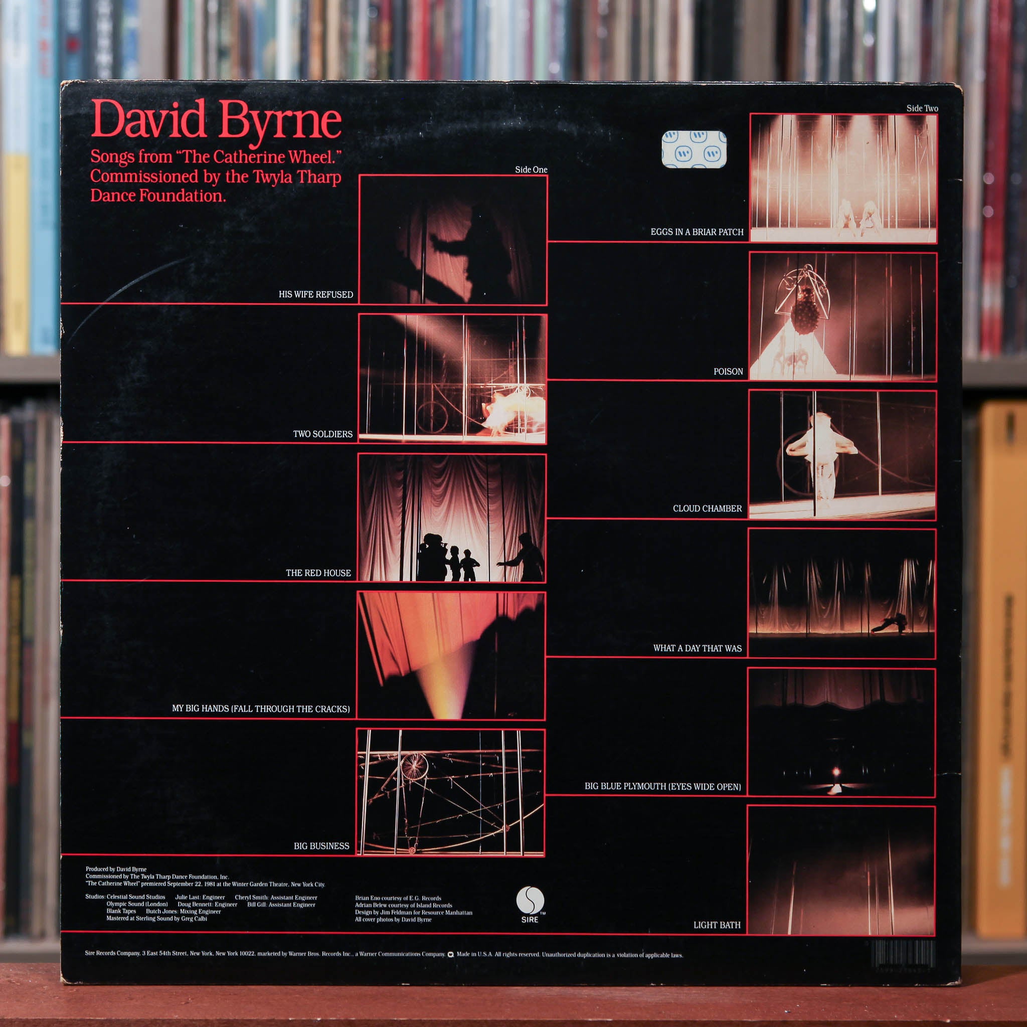 David Byrne - Songs From The Broadway Production Of 