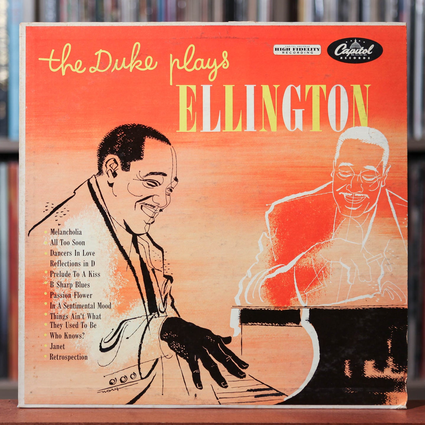 Duke Ellington - The Duke Plays Ellington - 1957 Capitol, VG/VG