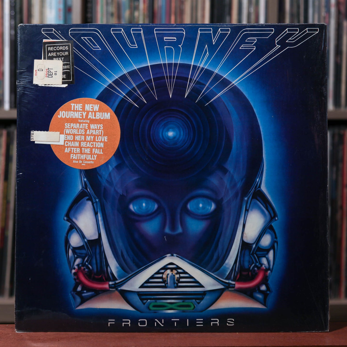 Journey - Frontiers - 1983 Columbia, VG+/VG+ w/Shrink