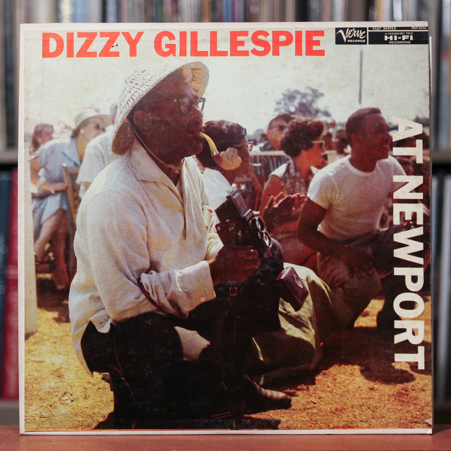Dizzy Gillespie - At Newport - 1957 Verve, VG+/VG