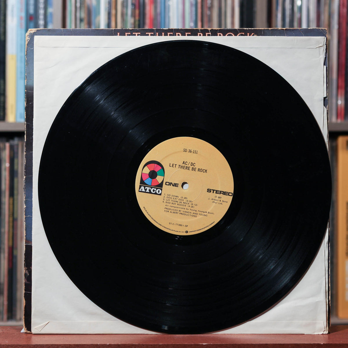 AC/DC - Let There Be Rock - 1977 ATCO Records, VG/VG