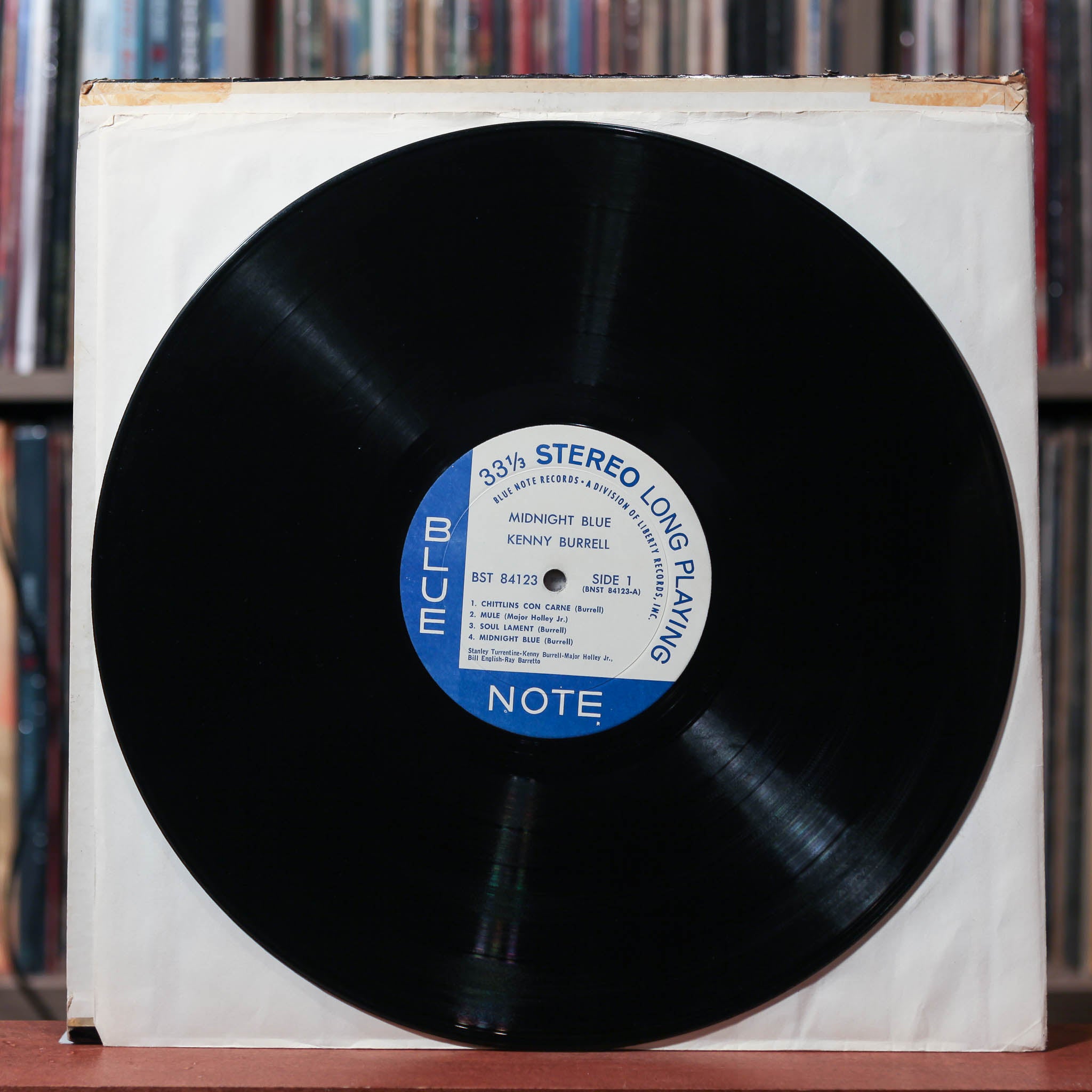 Kenny Burrell - Midnight Blue - 1967 Blue Note, VG/VG