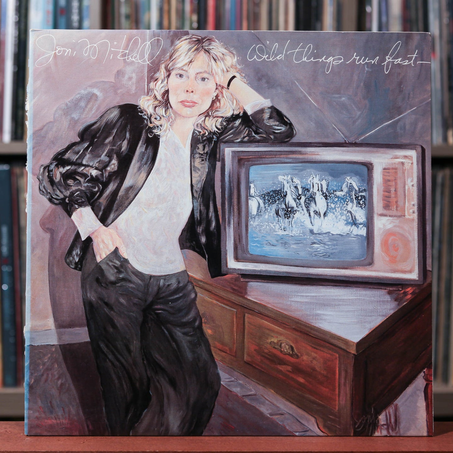 Joni Mitchell - Wild Things Run Fast - 1982 Geffen, VG/VG+