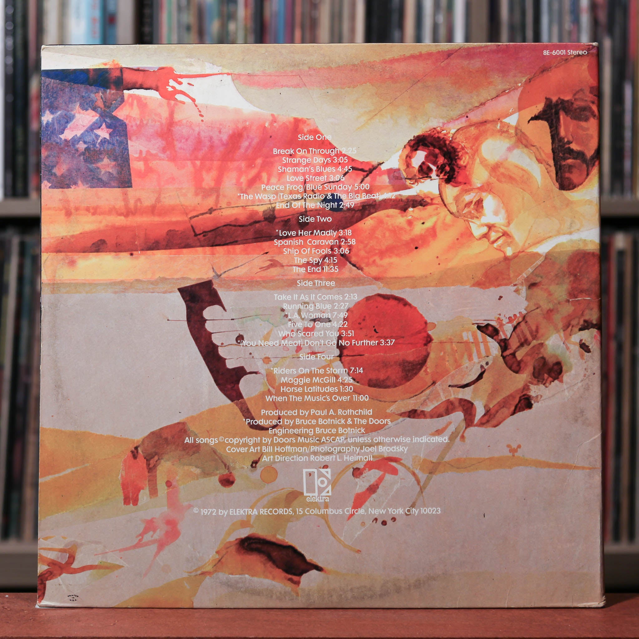 欧2discs LP Doors Weird Scenes Inside The Gold Mine 8122796058 Elektra, Rhino Vinyl /00520 The Doors – Weird Scenes Inside The Gold Mine – 2 x Vinyl