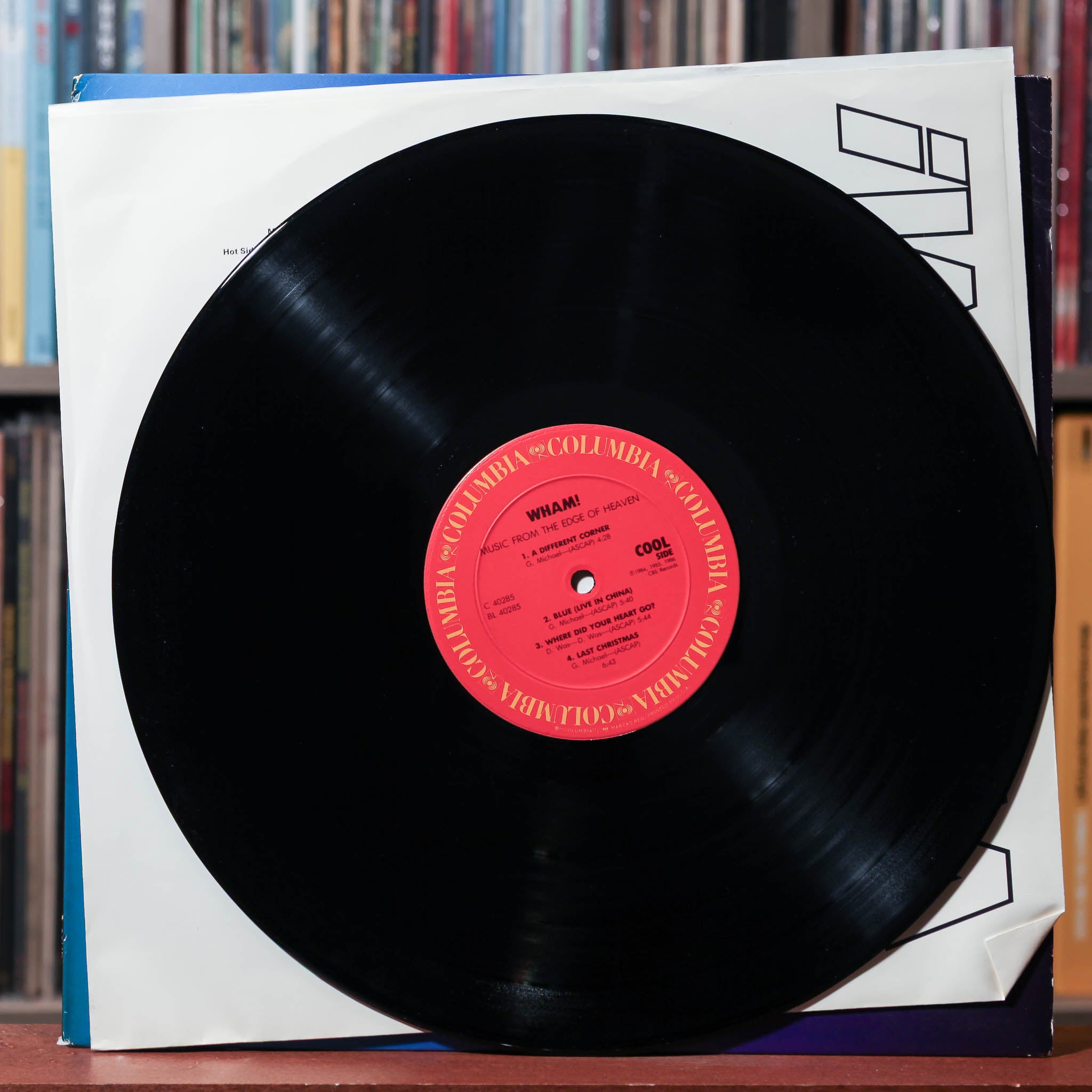 Wham! - Music From The Edge Of Heaven - W/ INSERT1986 Columbia, VG/VG