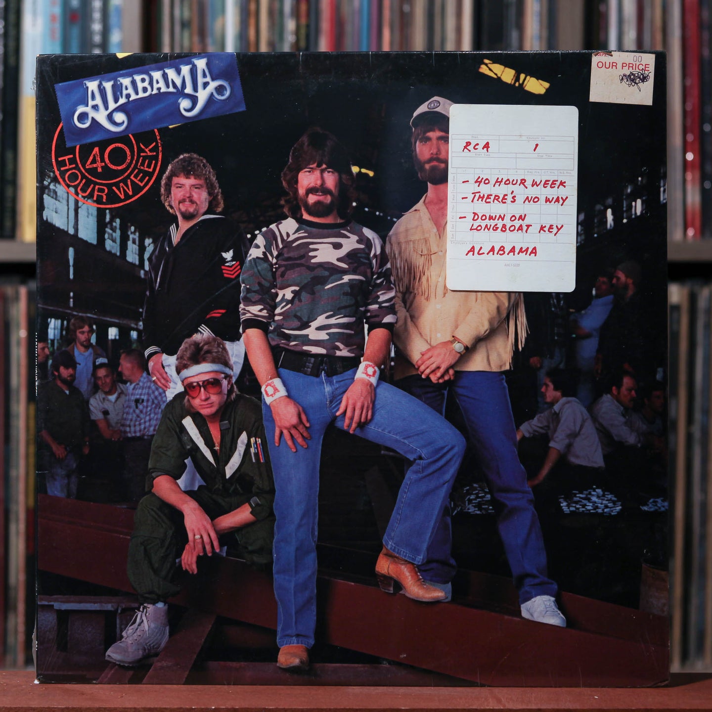 Alabama - 40 Hour Week - 1985 RCA Victor SEALED