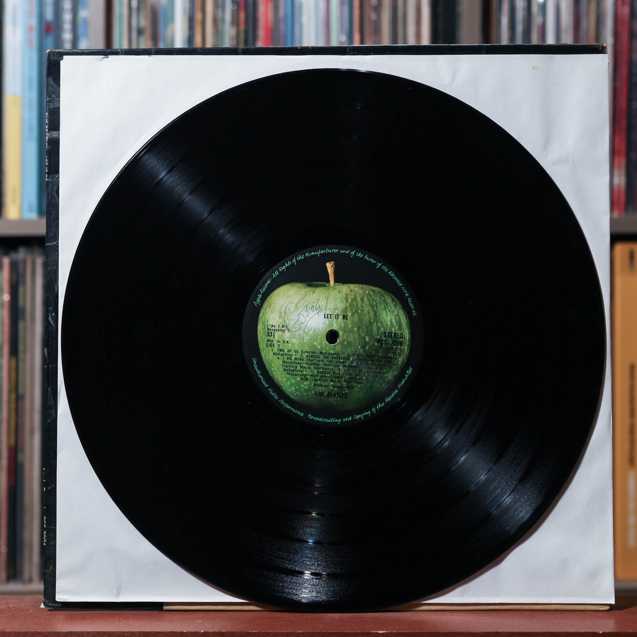 The Beatles - Let It Be - UK 1980 Apple Records, VG/VG