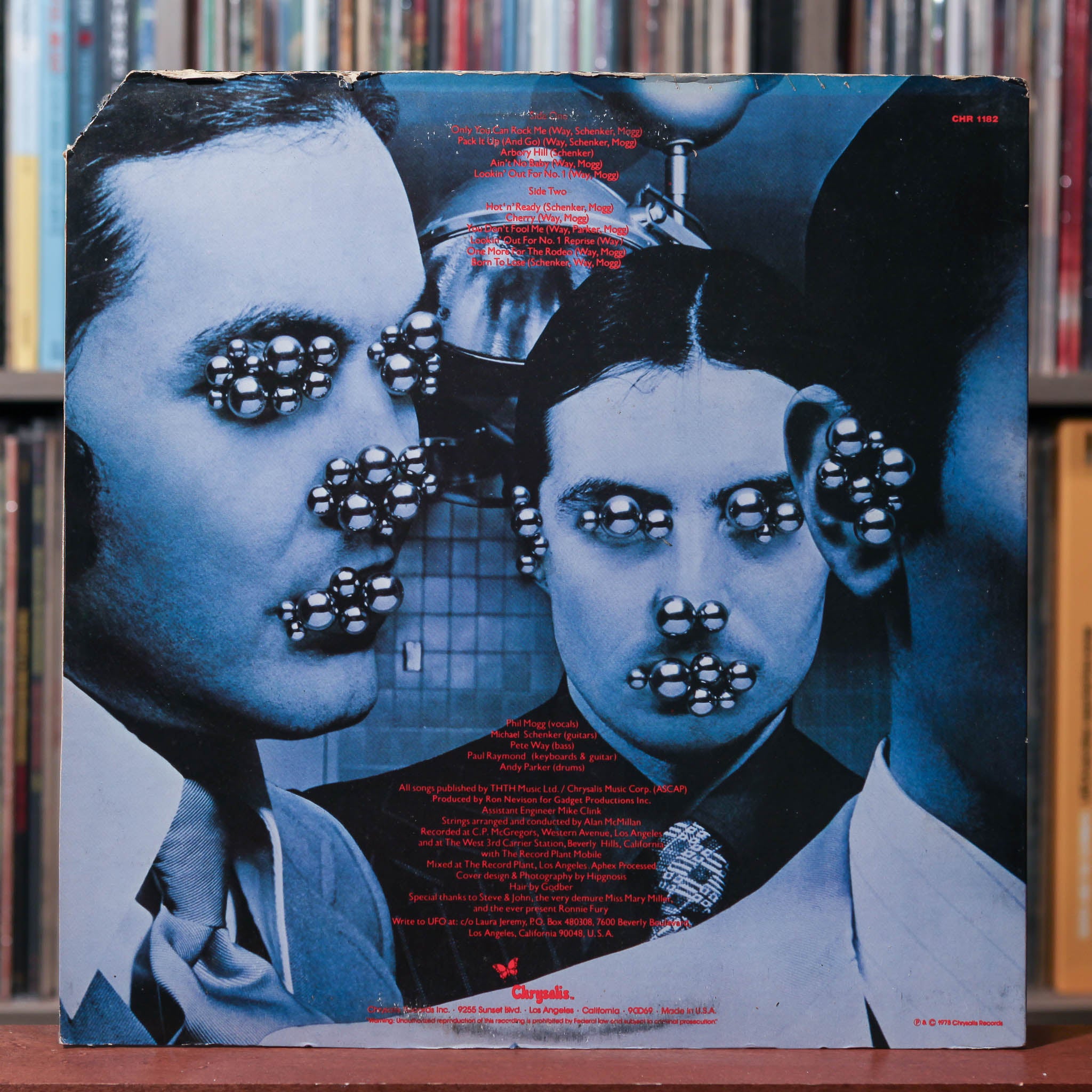 UFO - Obsession - 1978 Chrysalis, VG/VG+