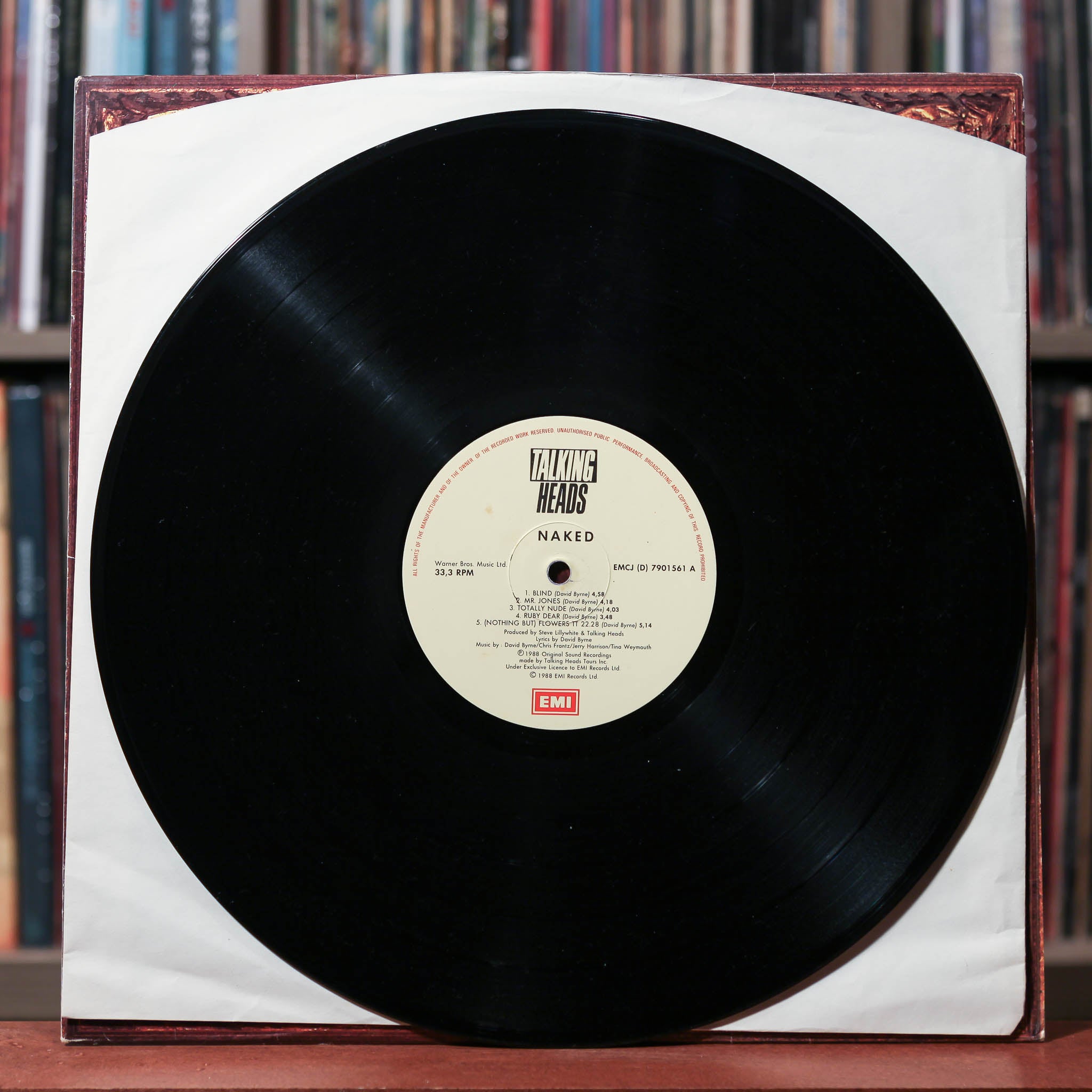 Talking Heads - Naked - South Africa Import - 1988 EMI, VG+/VG+
