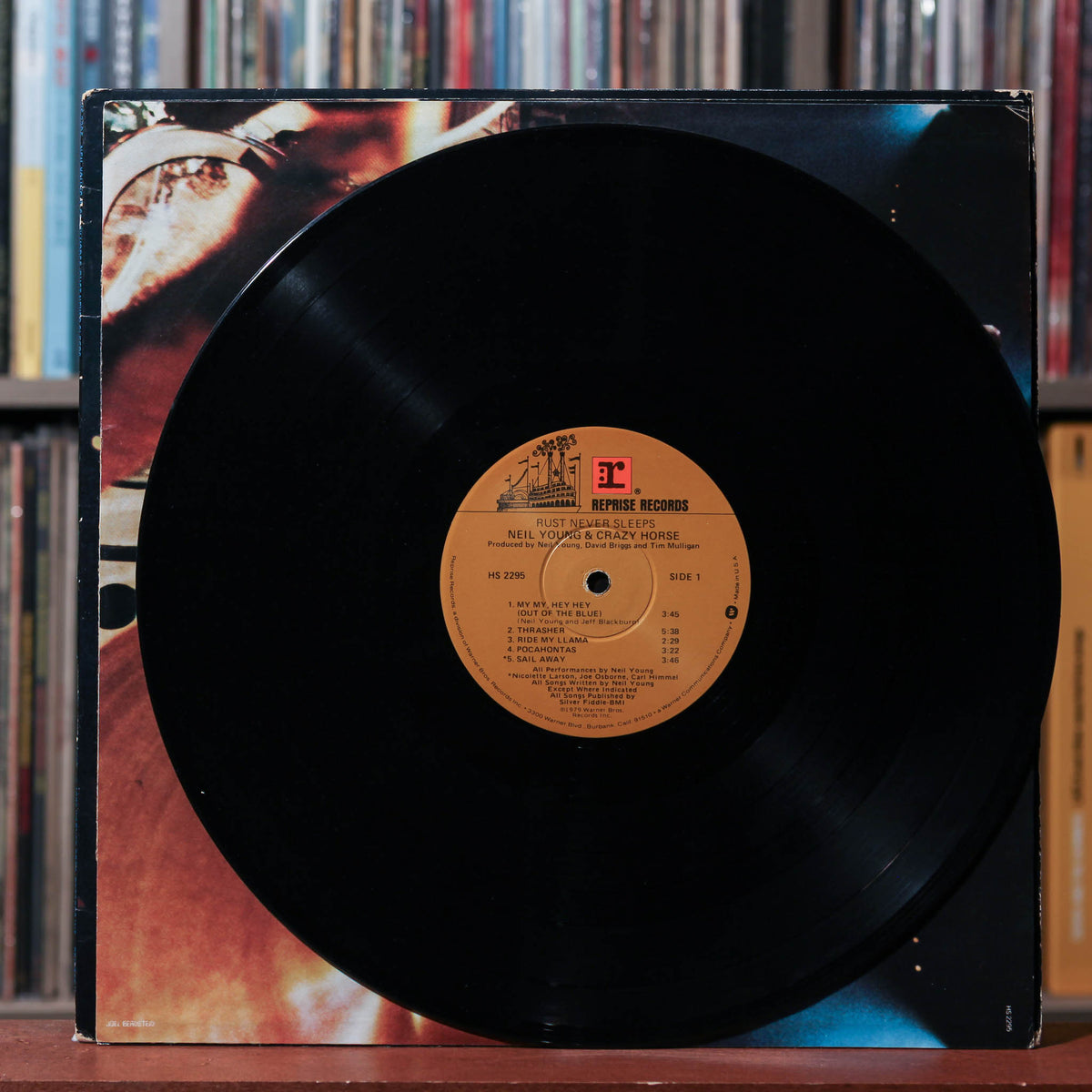 Neil Young - Rust Never Sleeps - W/ INSERT 1979 Reprise Records, VG/VG