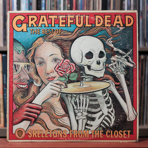 The Grateful Dead - The Best Of The Grateful Dead: Skeletons From The Closet - 1974 Warner Bros, VG/VG+