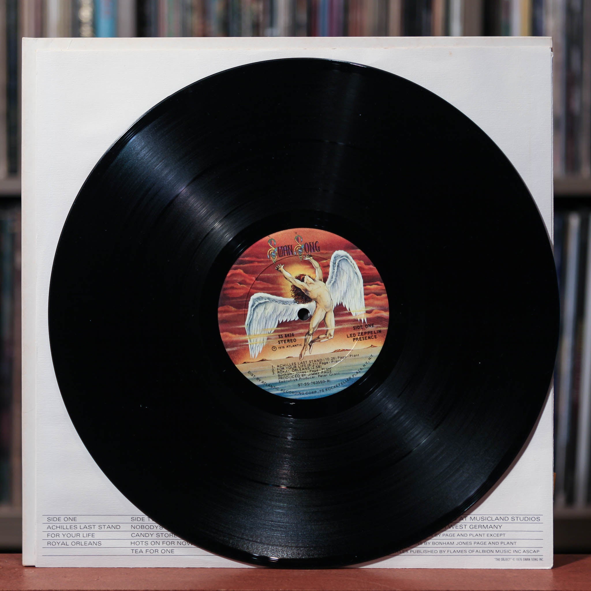 Led Zeppelin - Presence - 1976 Swan Song, EX/EX