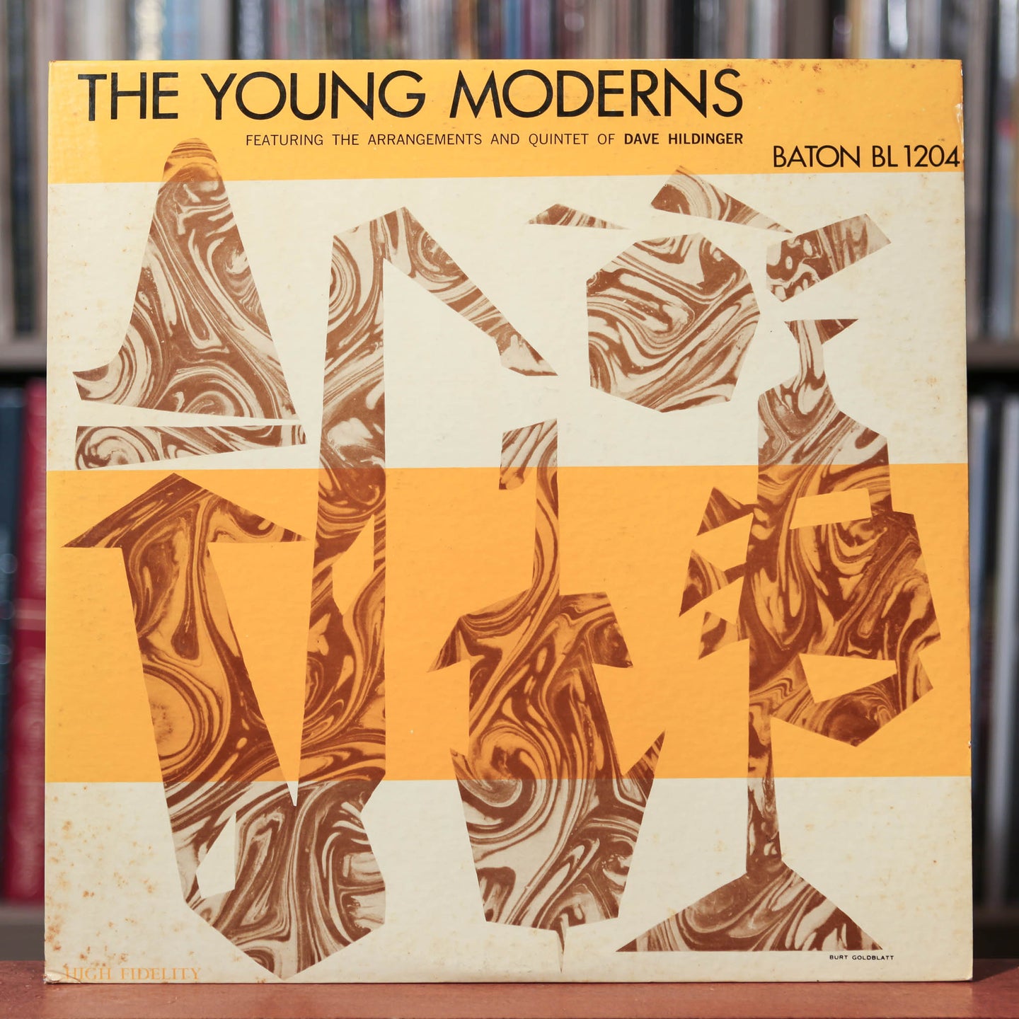 Dave Hildinger - The Young Moderns - 1956 Baton Records, VG+/VG+