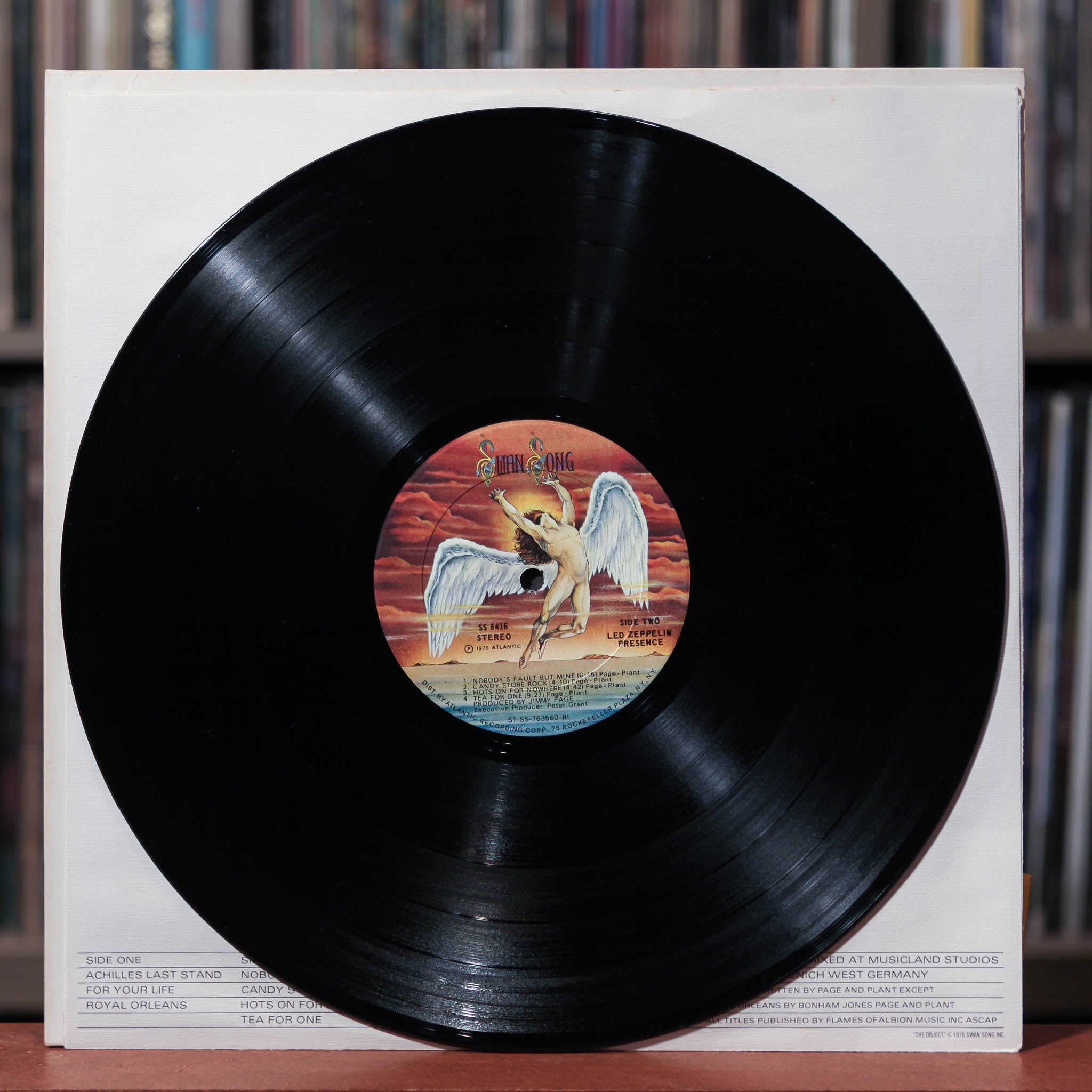 Led Zeppelin - Presence - 1976 Swan Song, EX/EX