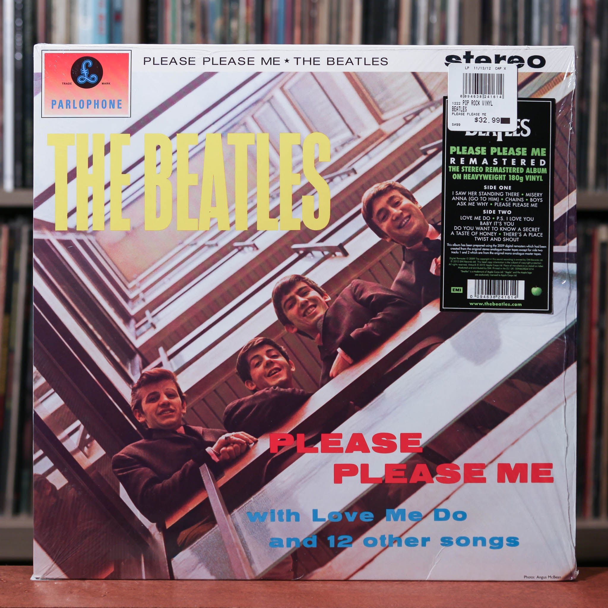 BEATLES / PLEASE PLEASE ME (3RD LABEL/PARLO RIM+FIRST