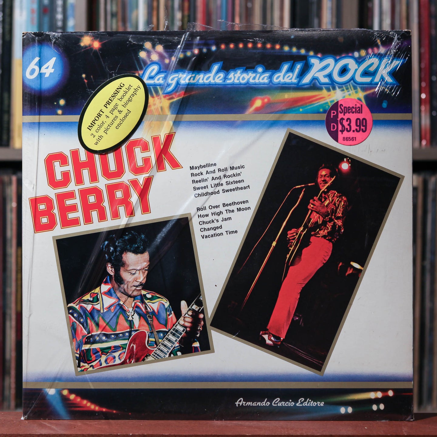 Chuck Berry - Chuck Berry - ITALY 1982 Curcio SEALED