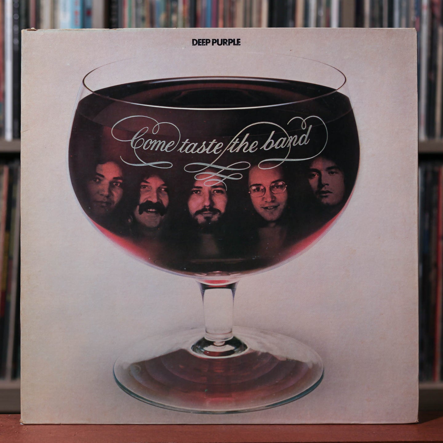 Deep Purple - Come Taste the Band - 1975 WB, Strong VG/Strong VG