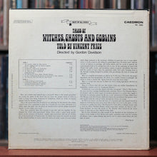 Load image into Gallery viewer, Vincent Price - Tales of Witches, Ghosts and Goblins - 1972 Caedmon VG+/VG++
