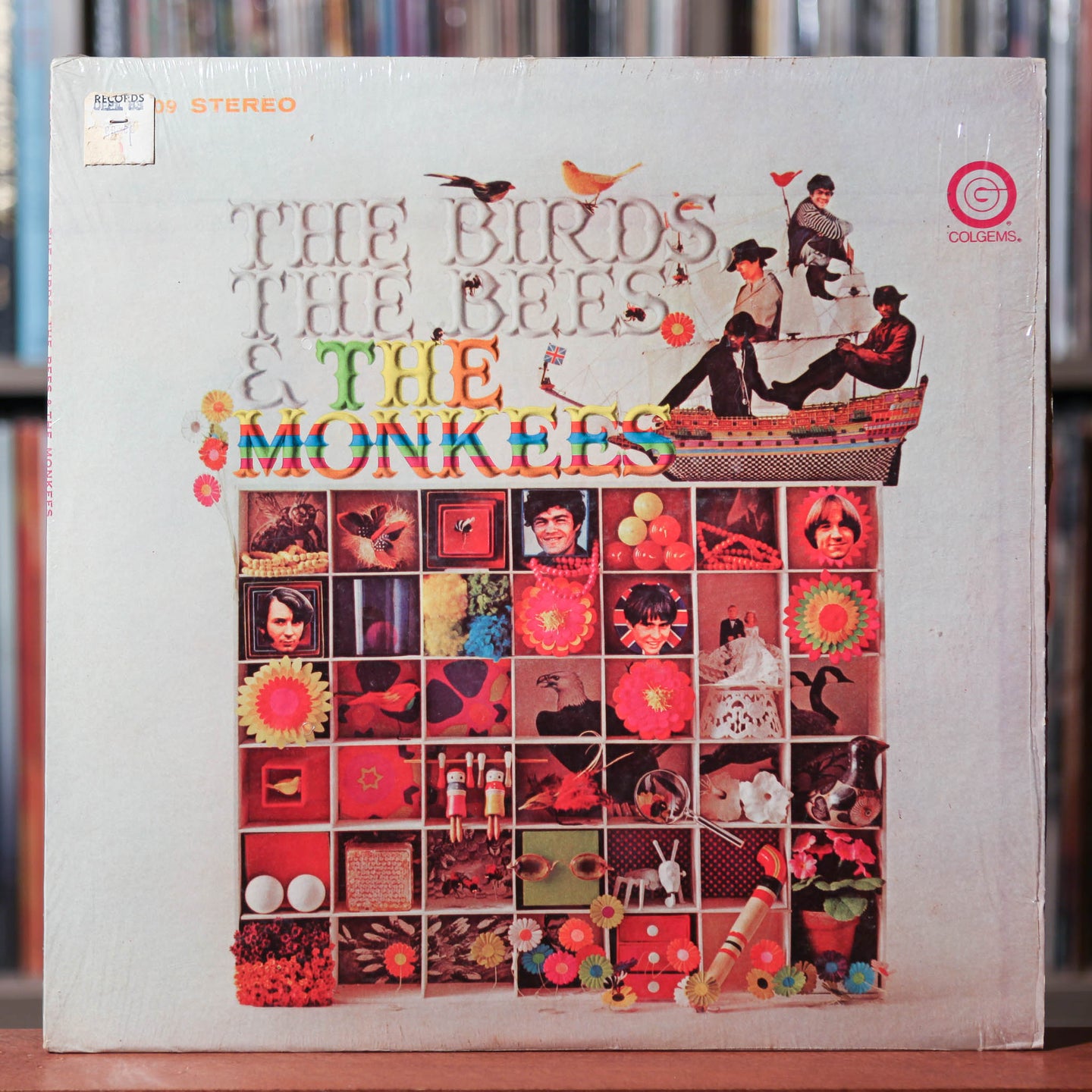 The Monkees - The Birds, The Bees & The Monkees - 1968 Colgems, VG+/VG+ w/Shrink
