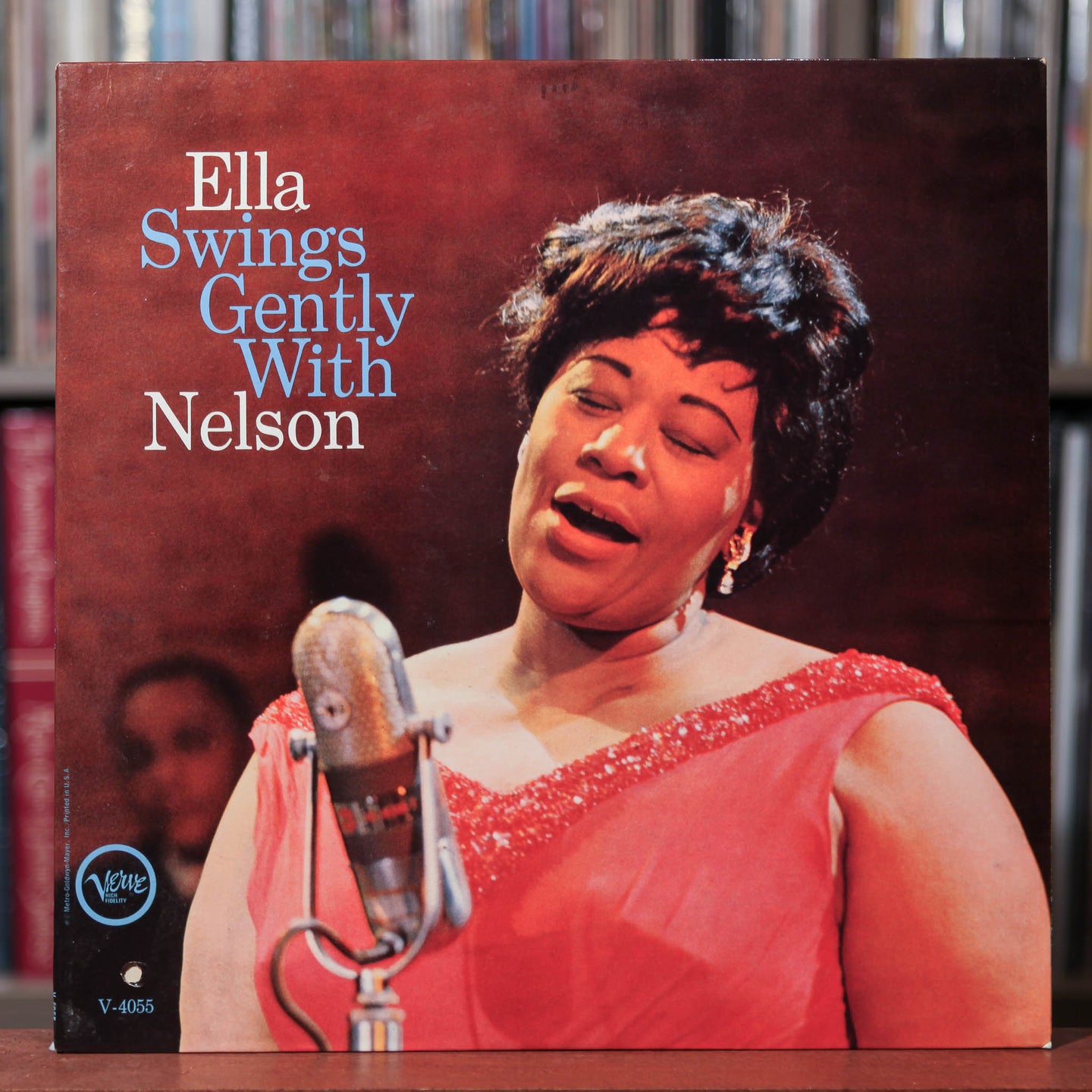Ella Fitzgerald - Ella Swings Gently With Nelson - 1962 Verve, EX/VG+