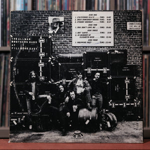 Allman Brothers - The Allman Brothers Band At Fillmore East - 2LP - 1970's Capricorn, VG/VG