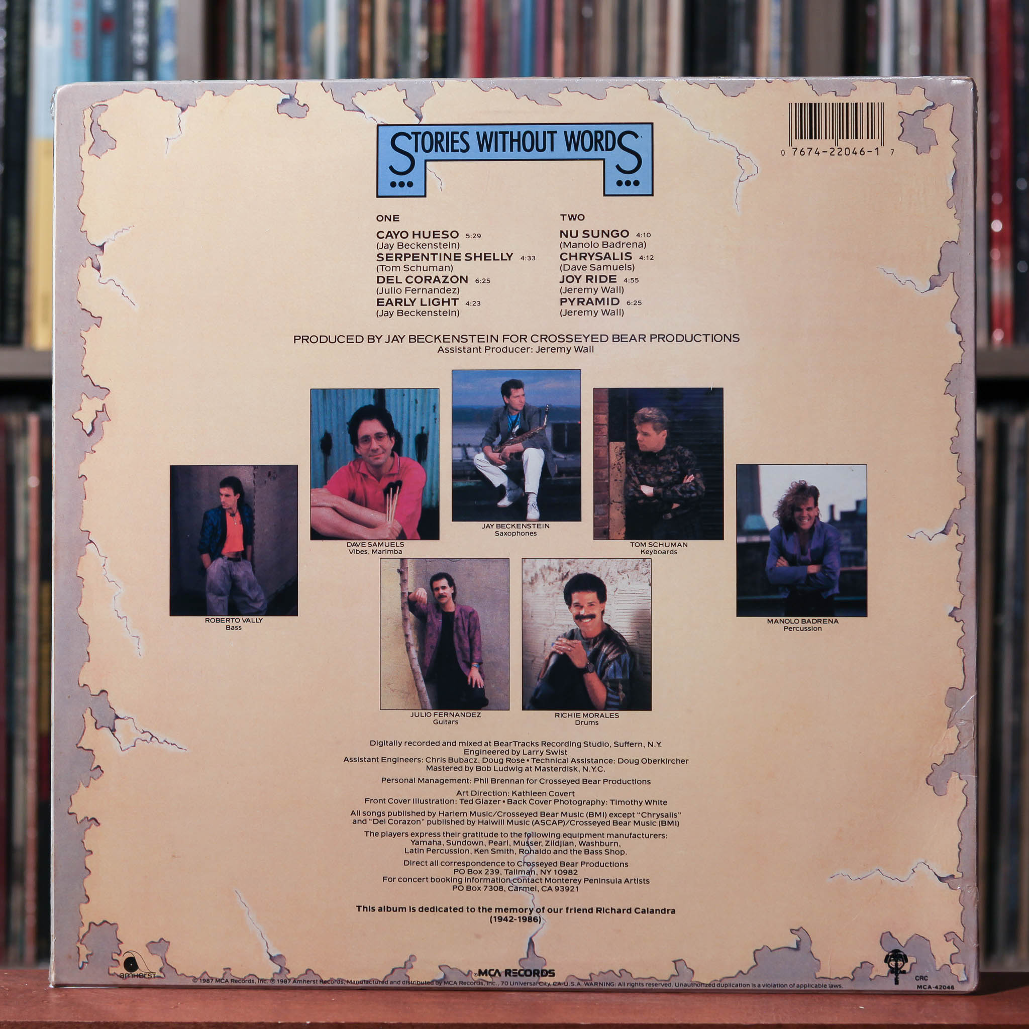 Spyro Gyra - Stories Without Words - 1987 MCA SEALED