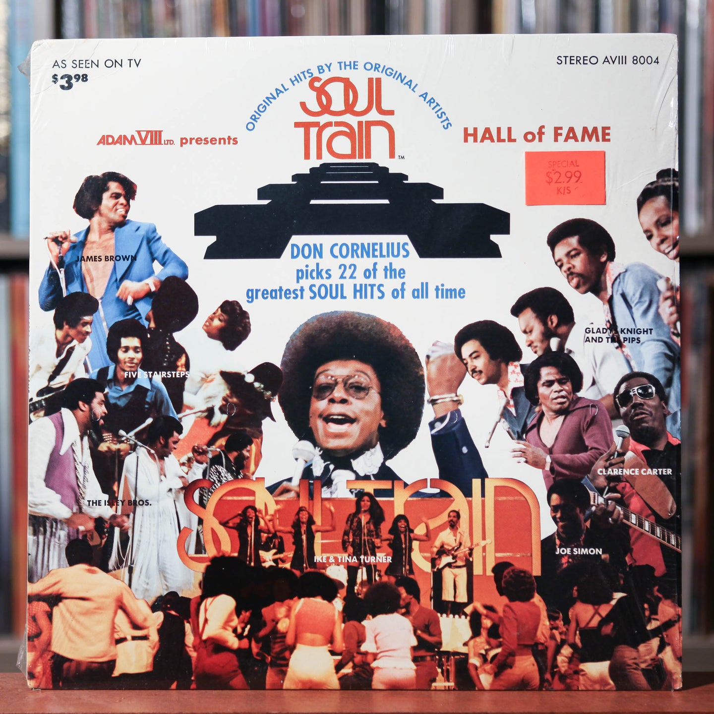 Soul Train Hall Of Fame- Various - 1973 Adam VIII Ltd, VG+/EX