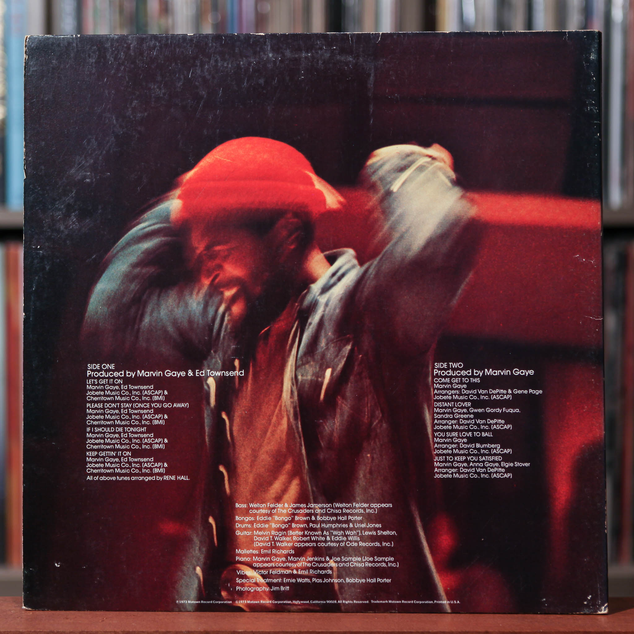 Marvin Gaye - Let's Get It On - 1973 Tamla, VG+/VG+
