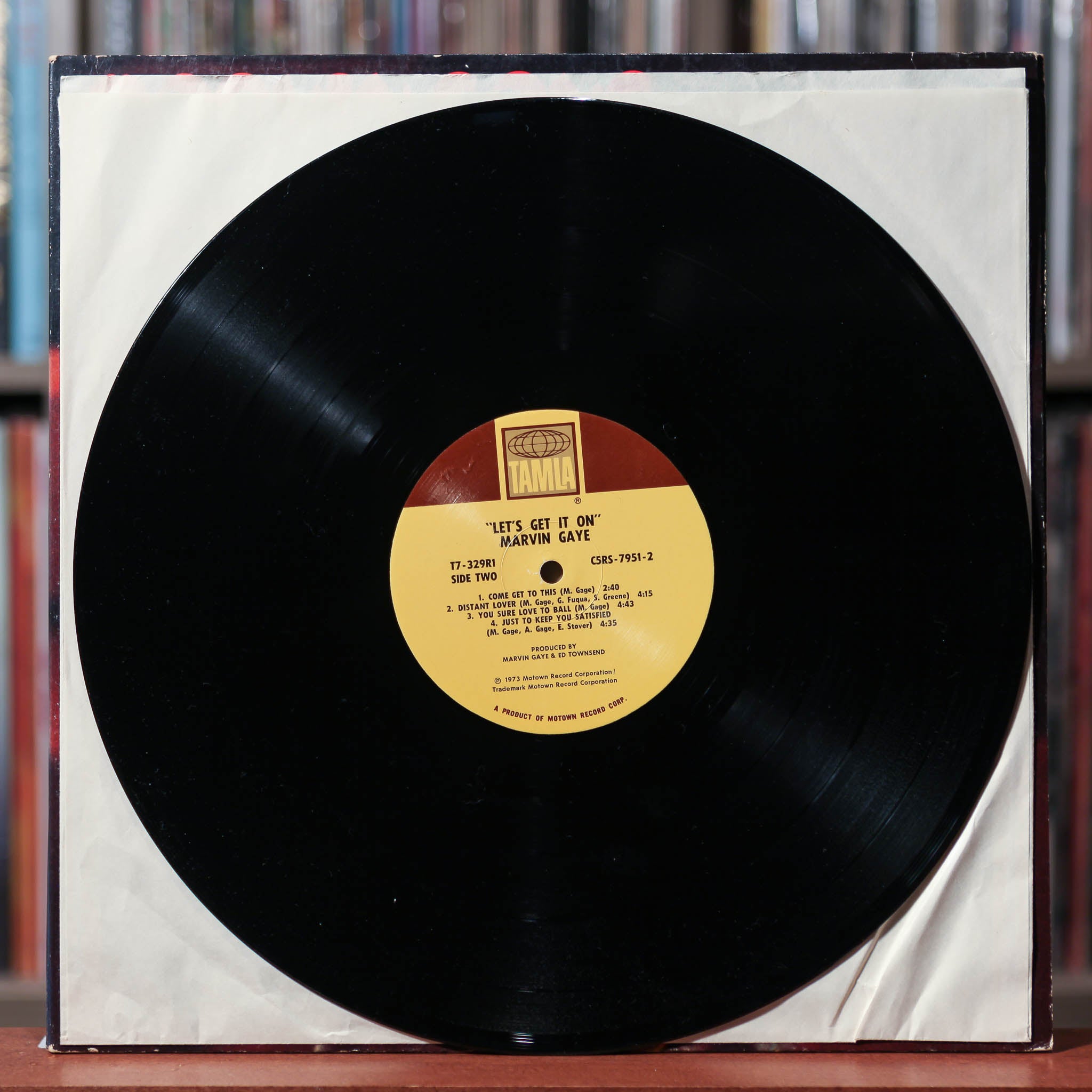Marvin Gaye - Let's Get It On - 1973 Tamla, VG+/VG+
