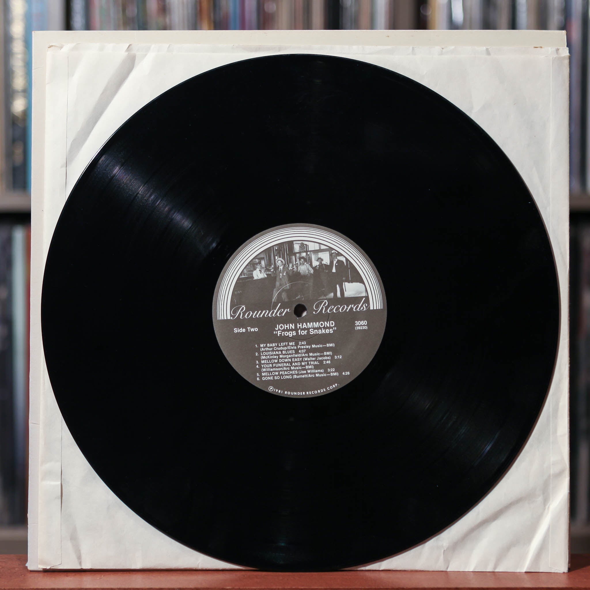 John Hammond - Frogs And Snakes - 1981 Rounder Records, VG+/VG+