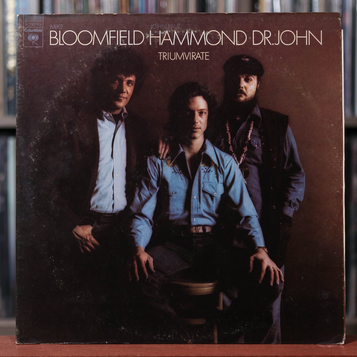 Mike Bloomfield / John Paul Hammond / Dr. John - Triumvirate - 1973 Columbia, VG+/VG+