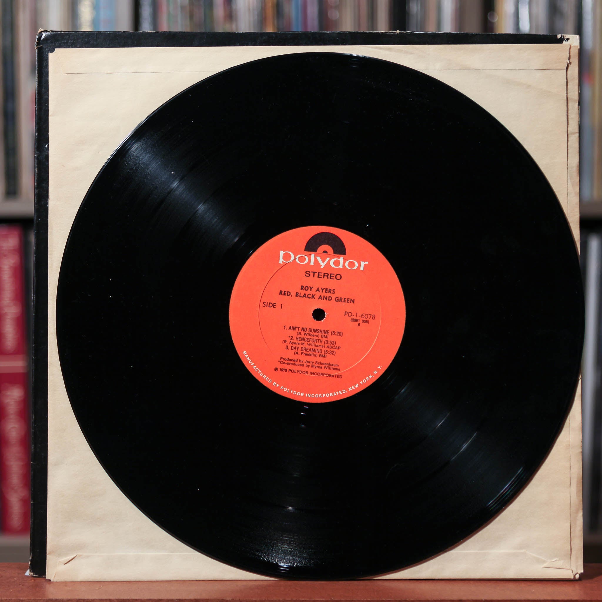Roy Ayers Ubiquity - Red Black & Green - 1973 Polydor, VG+/VG+