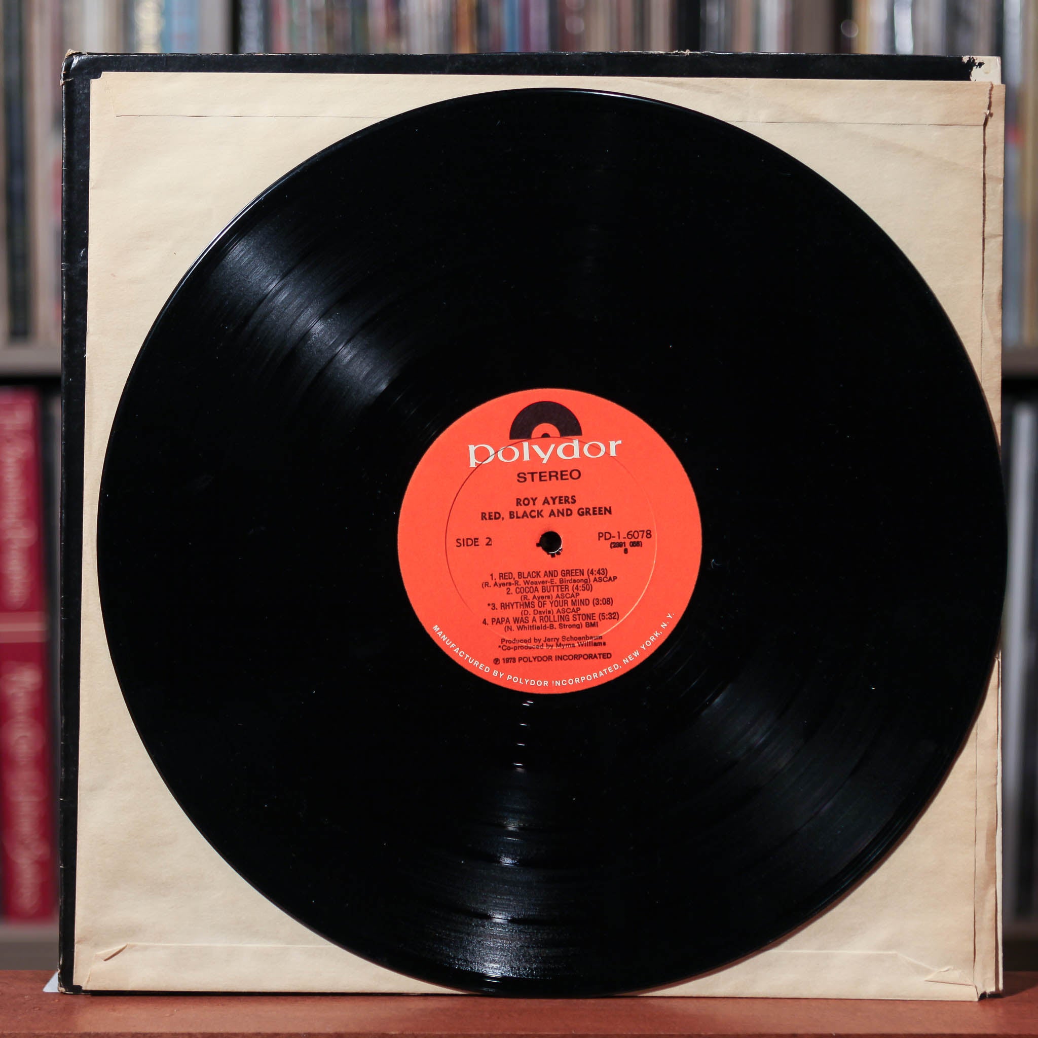 Roy Ayers Ubiquity - Red Black & Green - 1973 Polydor, VG+/VG+