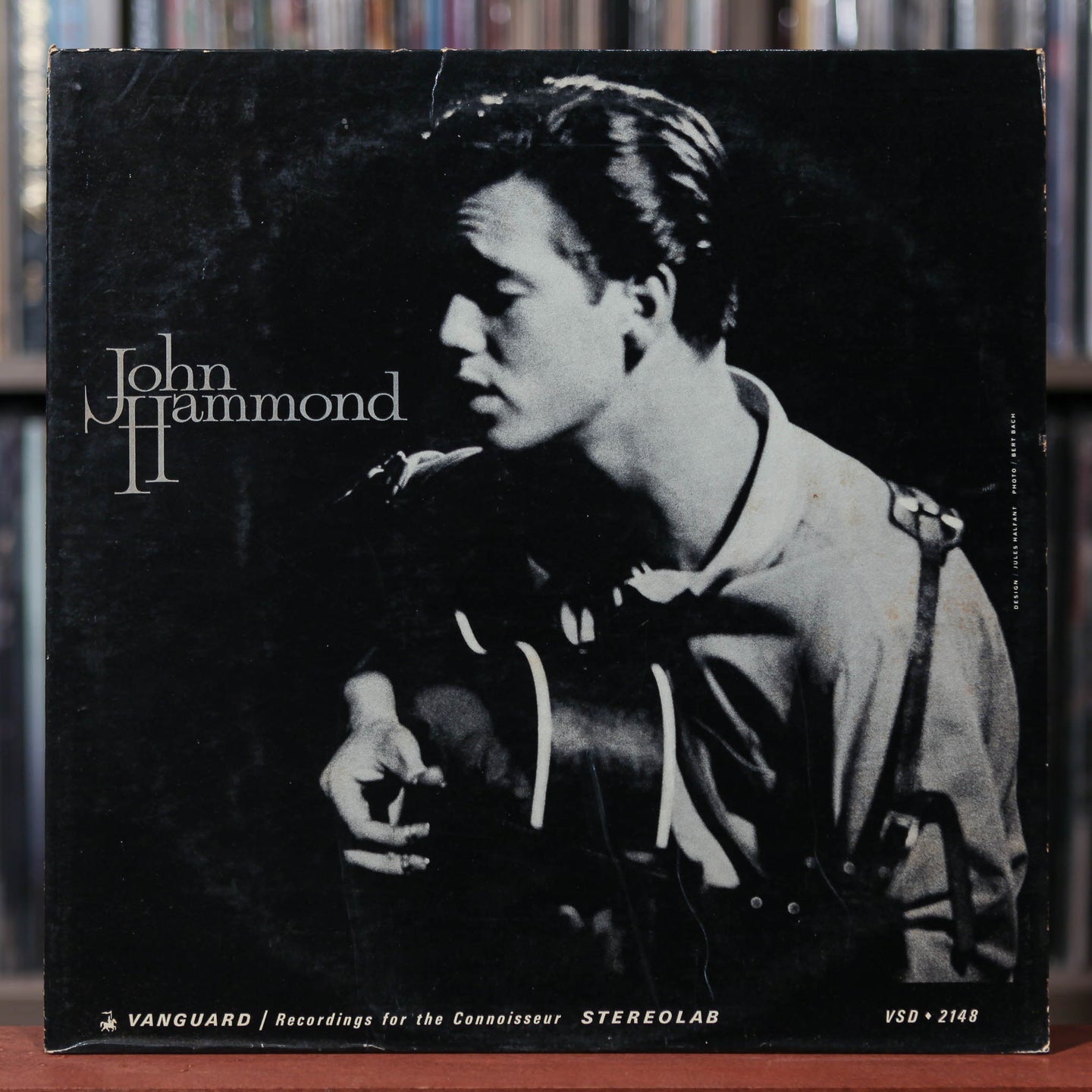 John Hammond - Self-Titled - 1963 Vanguard, VG/VG+