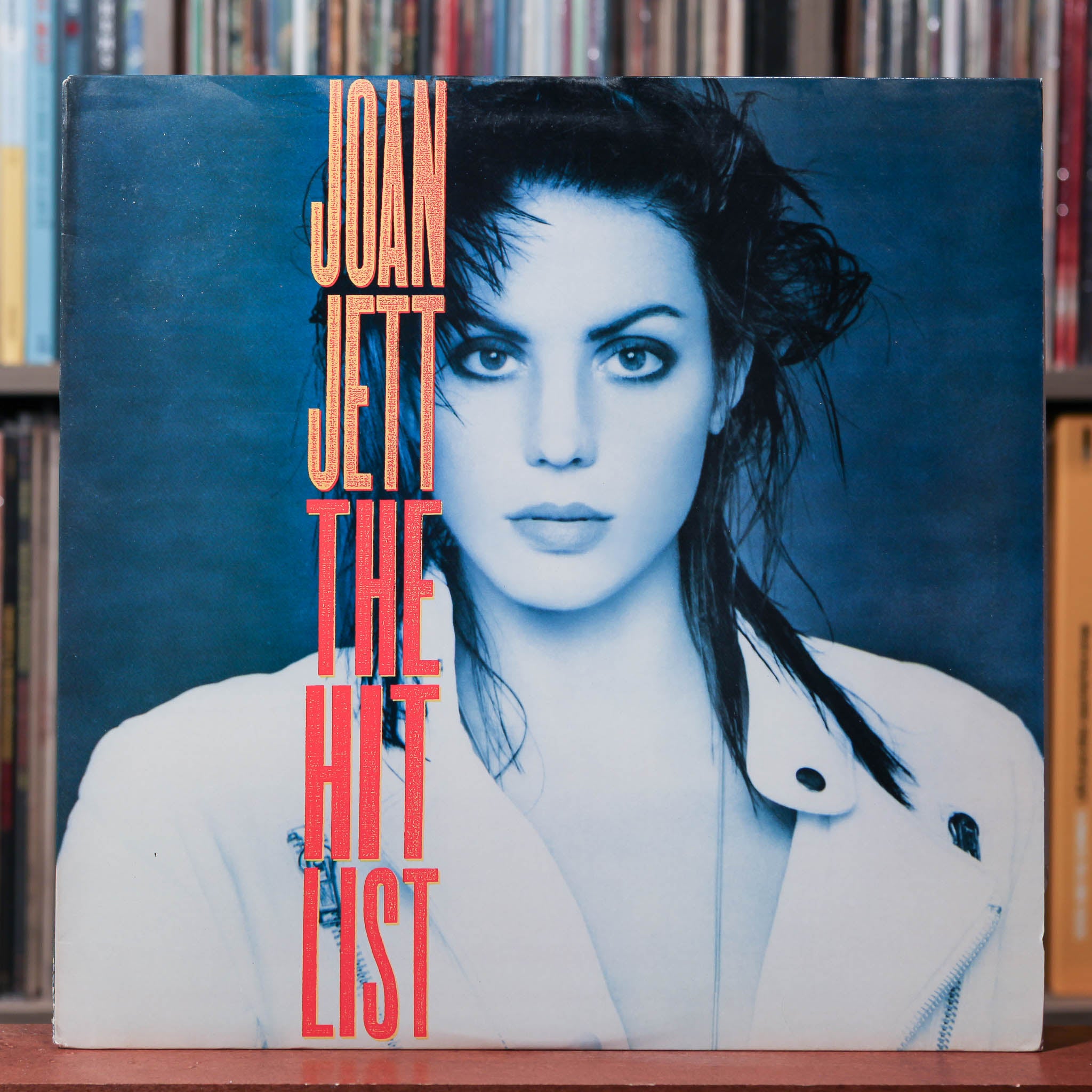 Joan Jettレコード Joan Jett - The Hit List - 1990 CBS Associated Records, VG+/EX