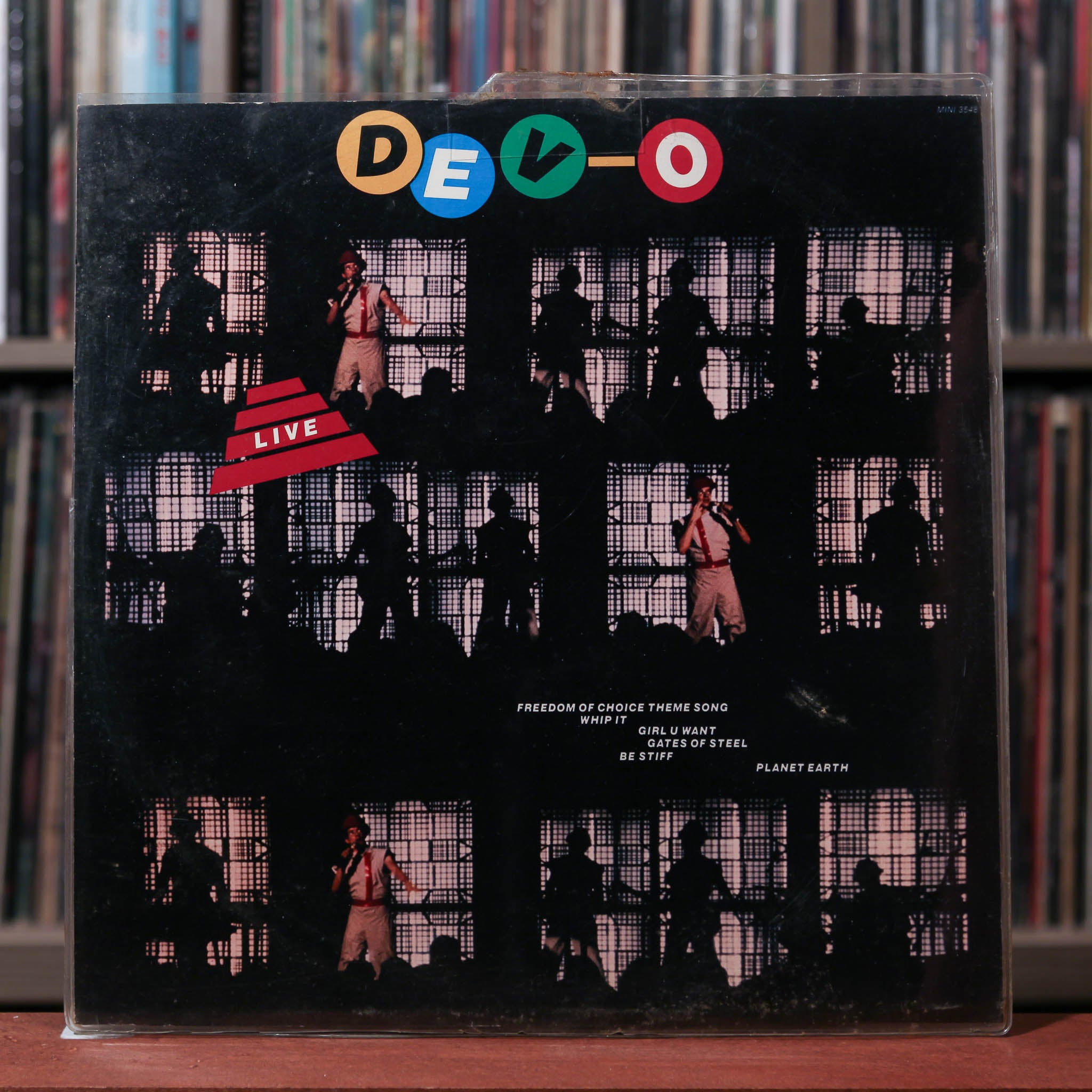 Devo - Dev-O Live - 1981 Warner Bros. Records, G+/VG
