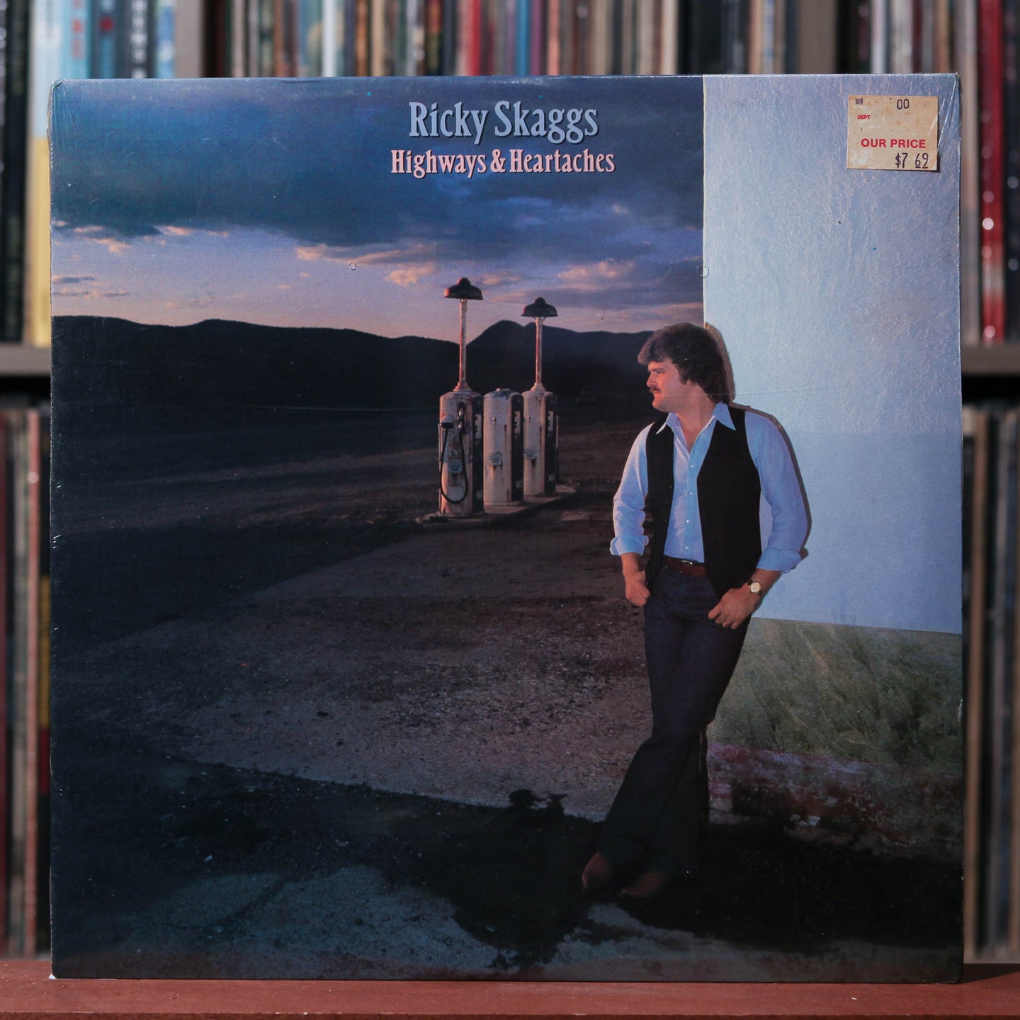 Ricky Skaggs - Highways & Heartaches - 1982 Epic SEALED