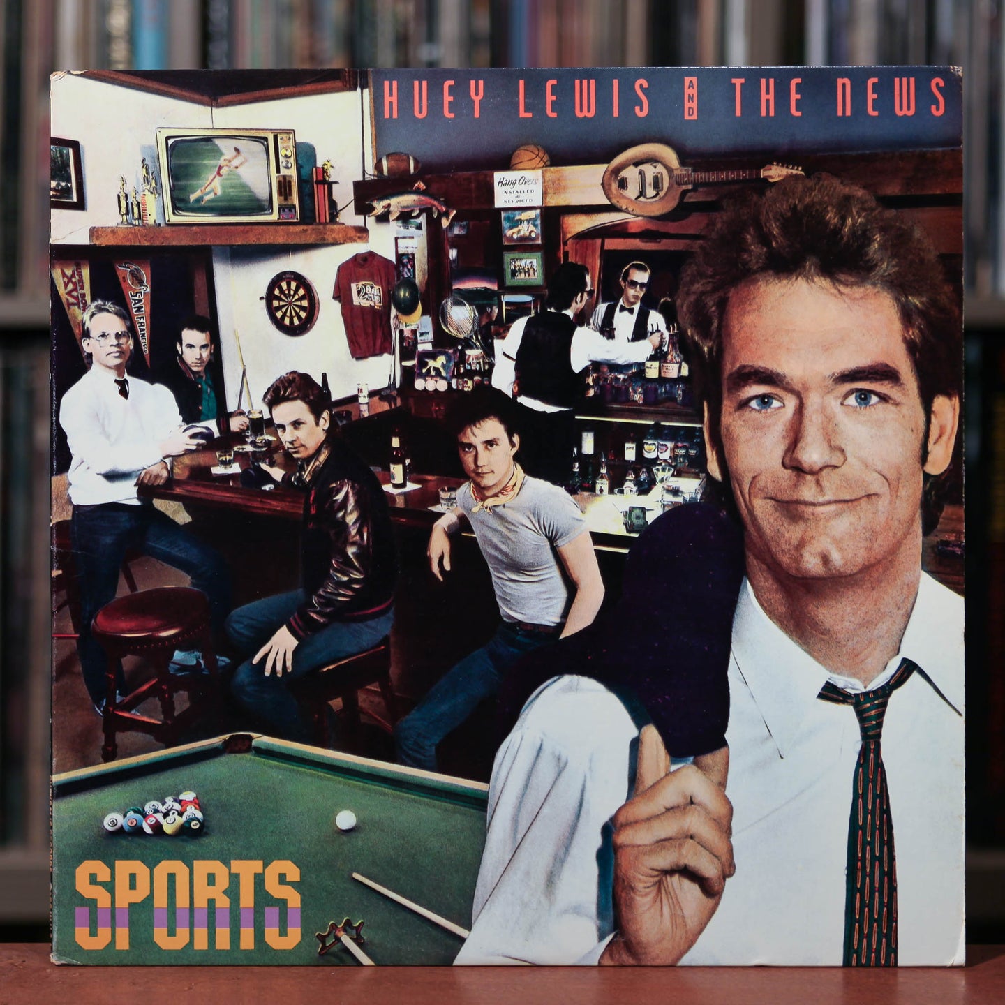 Huey Lewis And The News - Sports - 1983 Chrysalis, EX/EX